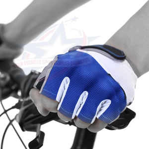 Guante de ciclismo personalizado con impresión por sublimación, medio dedo, para motocicleta, Motocross, deportes al aire libre, PK - Product Image 2