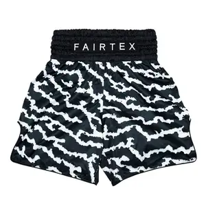Fairtex zebra strips Camo Design Boxing Trunks Boxing Shorts