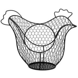 <b>Egg</b> <b>Basket</b> Wrought Iron Square Shape Black Color Kitchen Accessories Metal Iron Storage Rack Display <b>Egg</b> Storage <b>Basket</b> - Product Image 1