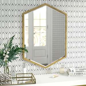 <b>Hexagon</b> Decorative <b>Mirror</b> Wall Frames - Product Image 1