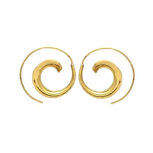 Gold Earrings Beautiful Gift For Women's And Girls Jewelry Gemstone Handmade Earrings