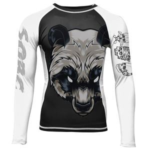 Wholesale High Quality Mens Rash Guards & Womens <b>BJJ</b> <b>RASHGUARDS</b> Stretch Boxing - Product Image 5