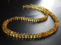 Perles de Citrine Naturelle en Gros, 5-6mm, Rondelles Facettées, Quartz Jaune, Pierres Précieuses en Vrac pour la Fabrication de Bijoux DIY, Fil de 8 Pouces