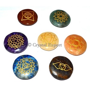 Chakra Wholesale Sets : Chakra Fancy Symbol Disc Set - Product Image 1