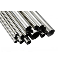 Tube en acier inoxydable décoratif de haute qualité, soudé, AISI 201, 304 304L, 316L, tube en acier inoxydable 2B, série 300