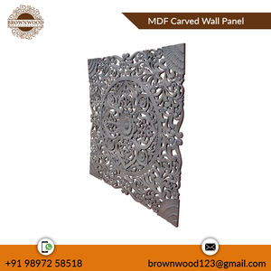 Design unique MDF sculpté grand panneau mural Fabricant et exportateur à prix compétitif pour les commandes en gros - Product Image 2