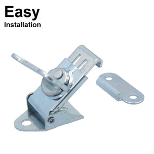 New design HC272 polished silver metal hasp latch <b>lock</b> hardware for factory direct cosmetic box case padlockable fitting <b>locks</b> - Product Image 1