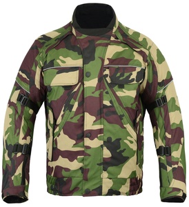 Custom Camouflage Riding Motorbike <b>Jacket</b> New High Quality Winter <b>Camo</b> Leather <b>Jacket</b> for <b>Men</b> Security Commando Style - Product Image 3