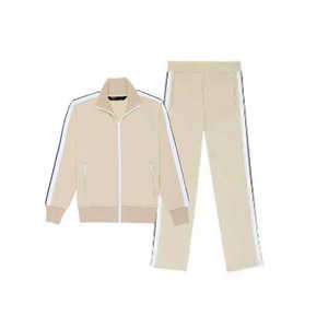 Conjunto de chándal con logotipo personalizado para hombre, chándal deportivo para trotar, chándal de fútbol liso - Product Image 2