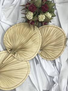 Abanico de bambú tejido natural, venta al por mayor, hecho en Vietnam - Product Image 3