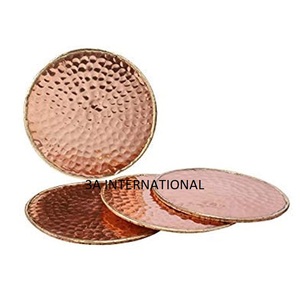 Dessous de verre en métal de décoration de table avec design élégant pour hôtels et restaurants - Product Image 2