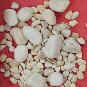 Pierres naturelles, galets jaunes, décoration pour Aquarium de jardin - Product Image 1