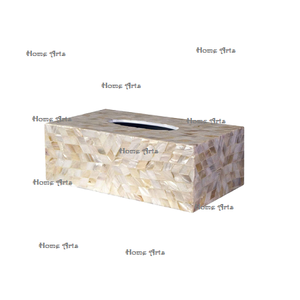 Boîte à mouchoirs en nacre en bois Boîte à mouchoirs en serviettes de taille personnalisée de qualité supérieure pour la cuisine à domicile - Product Image 1
