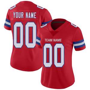 Camiseta de fútbol americano de colores personalizados, el mejor precio, superventas - Product Image 3