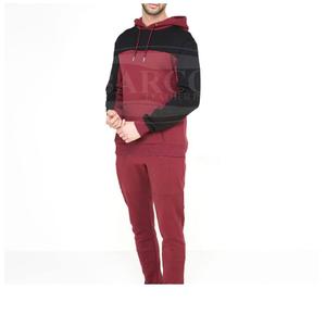 Chándal estampado polar Servicios OEM Traje de sudor personalizado de los hombres de la mejor calidad con colores mezclados Ecológico Transpirable al por mayor - Product Image 3