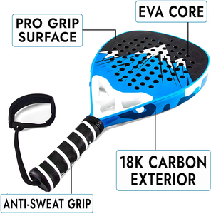 KWICLO INTERNATIONAL diseño personalizado paleta gran oferta raqueta de tenis con material de red de poliéster - Product Image 3