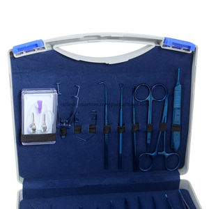 Conjunto de instrumentos quirúrgicos, instrumento Oftalmológico de titanio de alta calidad, reutilizable, 21 unidades - Product Image 4