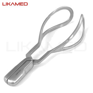 LIKAMED Wrigley Pinzas obstétricas de 28cm Procedimientos ginecológicos reutilizables de acero inoxidable Clip de metal de Alemania - Product Image 5