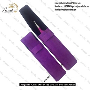Pochette personnalisée avec logo, emballage d'une seule pièce, pince à extensions de cils, nouveau design avec pointe fine - Product Image 6