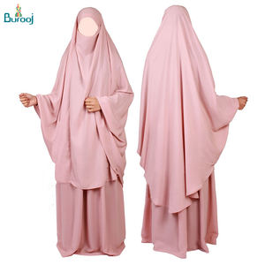 Hijab musulmán de Color liso para mujer, Hijab liso, Abaya - Product Image 3