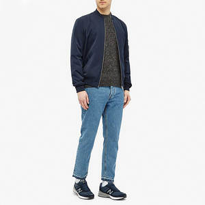 Dernier design de veste bomber à manches longues pour homme - Spandex/polyester de haute qualité, respirant, séchage rapide, vêtement tendance - Product Image 4