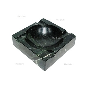Cenicero para fumar de forma cuadrada de mármol con Cenicero de Calidad exclusiva para uso de cenizas de cigarrillos y cigarros - Product Image 2