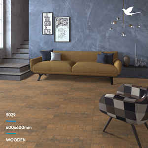 Nuevo Diseño de Baldosas de Porcelana y Cerámica con Aspecto de Madera para la Industria y la Construcción, Ideales para la Decoración del Hogar, Baldosas Digitales - Product Image 2