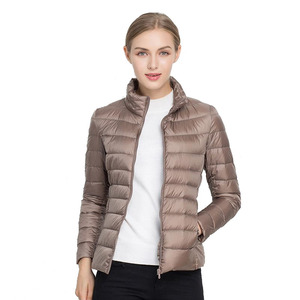 Nueva Chaqueta de Plumón Unisex Personalizada de Manga Larga, Ligera, Informal, para Invierno, de Color Sólido, Corte Regular - Product Image 6