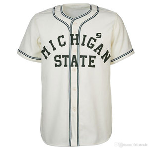 Maillot de baseball de haute qualité col en V maillot de baseball vierge uni - Product Image 6