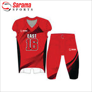 Uniforme de fútbol americano comprimido completo impreso por sublimación para hombre, novedad de 2022 - Product Image 3
