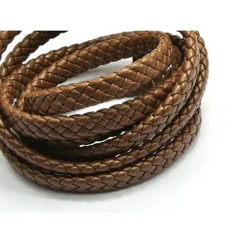 High Quality 1mm 1.5mm 2mm 3mm Crafts Round Cowhide Genuine Leather String Cord for Jewelry Making Accessories