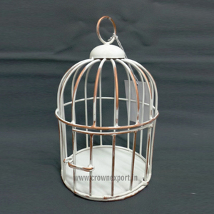 White <b>Cage</b> for <b>Birds</b> Best Product in India by Crown Export - Product Image 5