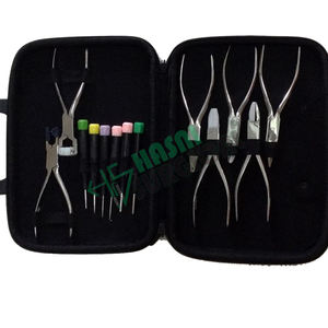 Kit de manicura y pedicura de acero inoxidable, herramientas para el cuidado de las uñas, set de manicura y pedicura cosmética, aprobado por CE y ISO, novedad - Product Image 6