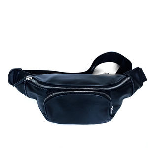 Riñoneras para mujer de calidad superior Logotipo personalizado elegante Cuero genuino de color sólido Uso informal multiusos Alta calidad Baja - Product Image 5