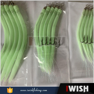 Hameçon de pêche lumper luo, leurre en eau salée, alice, en stock, offre spéciale - Product Image 1
