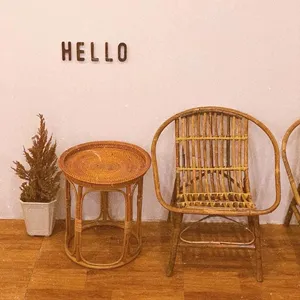 Chất Lượng Cao Bán Chạy Nhất Handmade Mây Ghế Đối Với Trang Chủ/Khách Sạn/Cafe Trang Trí Nội Thất Phong Cách Cổ Điển Trang Trí Ghế