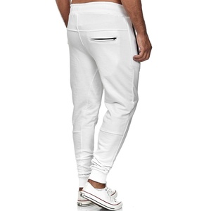 Pantalon de survêtement en coton pour hommes Pantalon de jogging décontracté coupe ample avec poches - Product Image 3