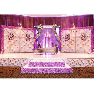 เชิงเทียนติดผนังสไตล์โมเดิร์นใหม่ล่าสุดสไตล์โมเดิร์นสำหรับเวทีในงานแต่งงานที่หรูหรา - Product Image 1