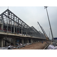 Estructura de Acero Prefabricada para Uso Industrial, Naves, Talleres y Almacenes, Estructura de Acero Prefabricada para Puentes