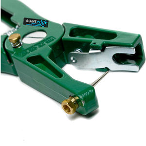 คีมติดป้ายหูสัตว์ยี่ห้อ BEST สำหรับโค แกะ แพะ หมู รุ่น Best-90 ใช้ซ้ำได้ ทนทาน ทำจากอลูมิเนียม - Product Image 6