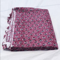 Vente en gros, imprimé Floral à la main, 100% coton doux pour femmes, vêtements d'été, Textile, vêtements multi-usages, tissu de course ample