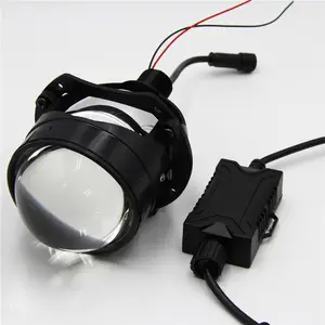 Fabrika kaynağı 3.0 inç 2.5 inç Bi LED projektör Lens Hi/Lo işın dönüşüm Kit5500K 9600LM far sis lambası evrensel kullanımı