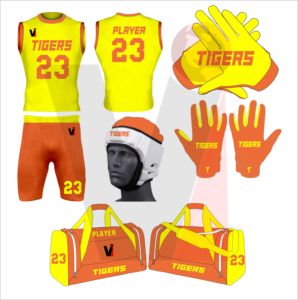 2023 gants de récepteur de Football américain personnalisés tissu PU Spandex Performance optimale gants de sport collants Sublimation personnalisée - Product Image 6