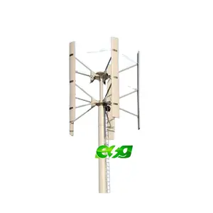 ESG 10KW 20KW 220V Vertical Axis Wind Turbine Alternative Energy Generator Low Noise Wind Generator