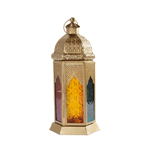 Advantageous Design <b>Lantern</b> Exclusive Quality Black Color Metal And Multi Color <b>Glass</b> <b>Lantern</b> For Hot Selling - Product Image 6