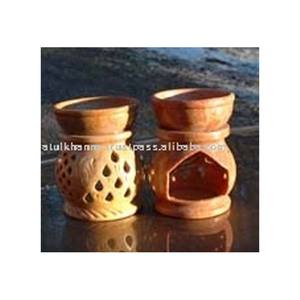 Handcrafted Antique Quality Pure Soapstone Hand Carving Aroma Oil <b>Diffuser</b> For Home Use And Decorations - Product Image 1