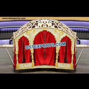 Palki paon pour entrée de mariage Palki d'entrée de mariée moderne Superbe mariage abordable en Asie du Sud Doli Palki USA - Product Image 6