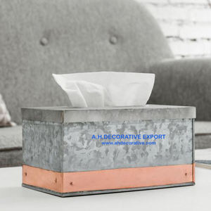 Soporte Rectangular de madera de Mango para servilletas, caja de pañuelos de madera sólida de alta calidad para decoración de Hotel y baño - Product Image 5