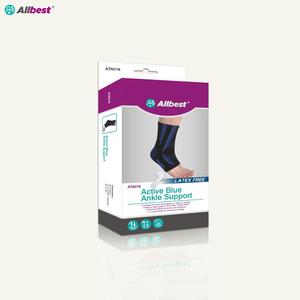 Attelle de cheville unisexe en nylon et spandex avec stabilisateur latéral en gel et manchon de protection - Product Image 2