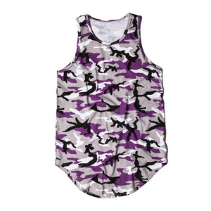 Débardeurs d'été de gymnastique sur mesure pour hommes, gilets et maillots avec impression de quantité par sublimation, vêtements de sport personnalisables - Product Image 4